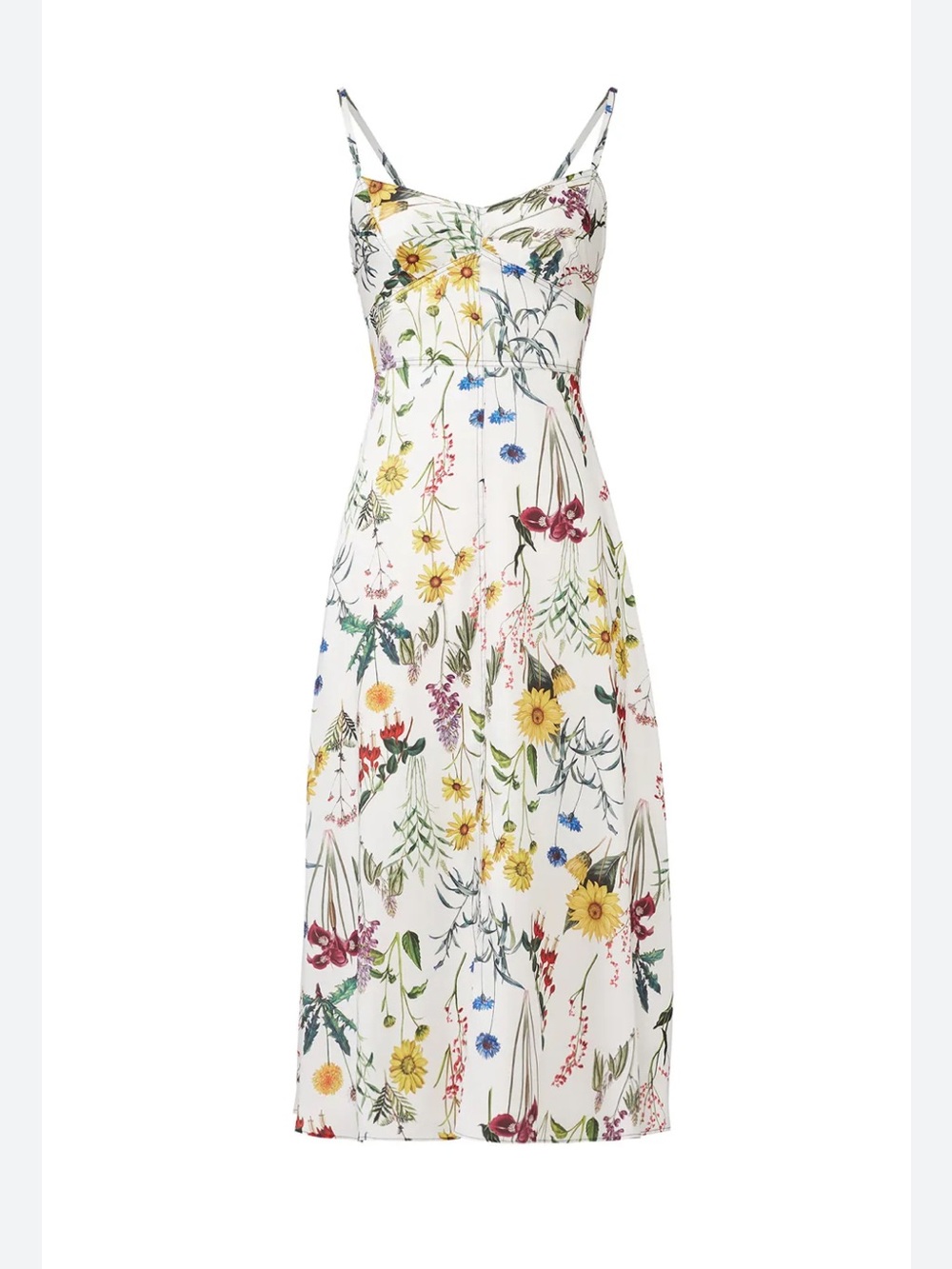 Bailey 44 Fly Trap Floral Sundress Spaghetti Dress Brook Burke Size 4